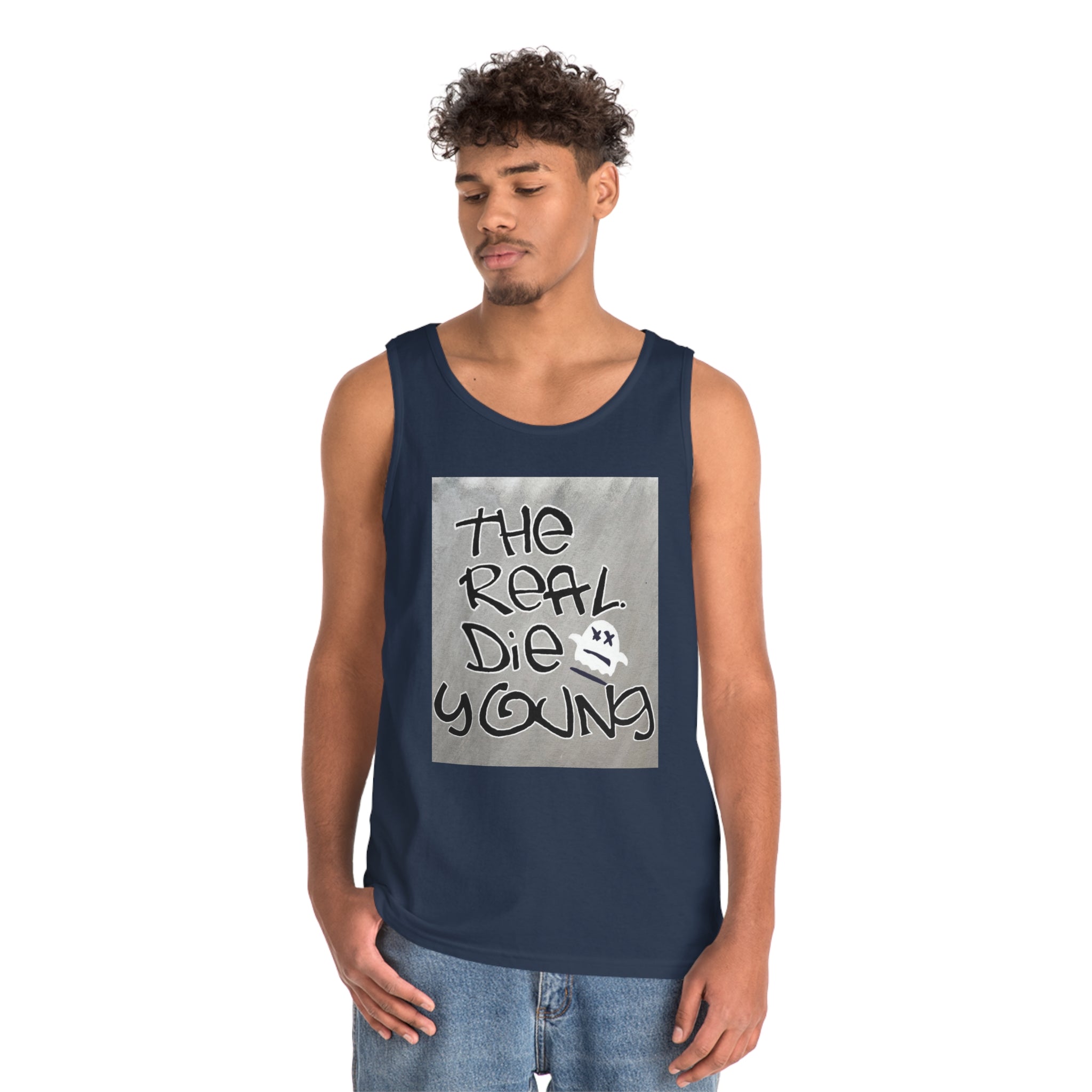 The REAL Die Young - Unisex Heavy Cotton Tank Top