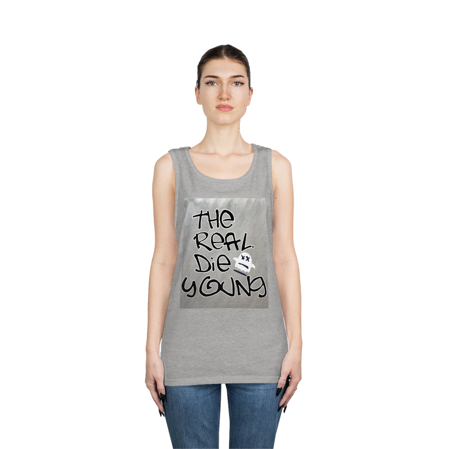 The REAL Die Young - Unisex Heavy Cotton Tank Top