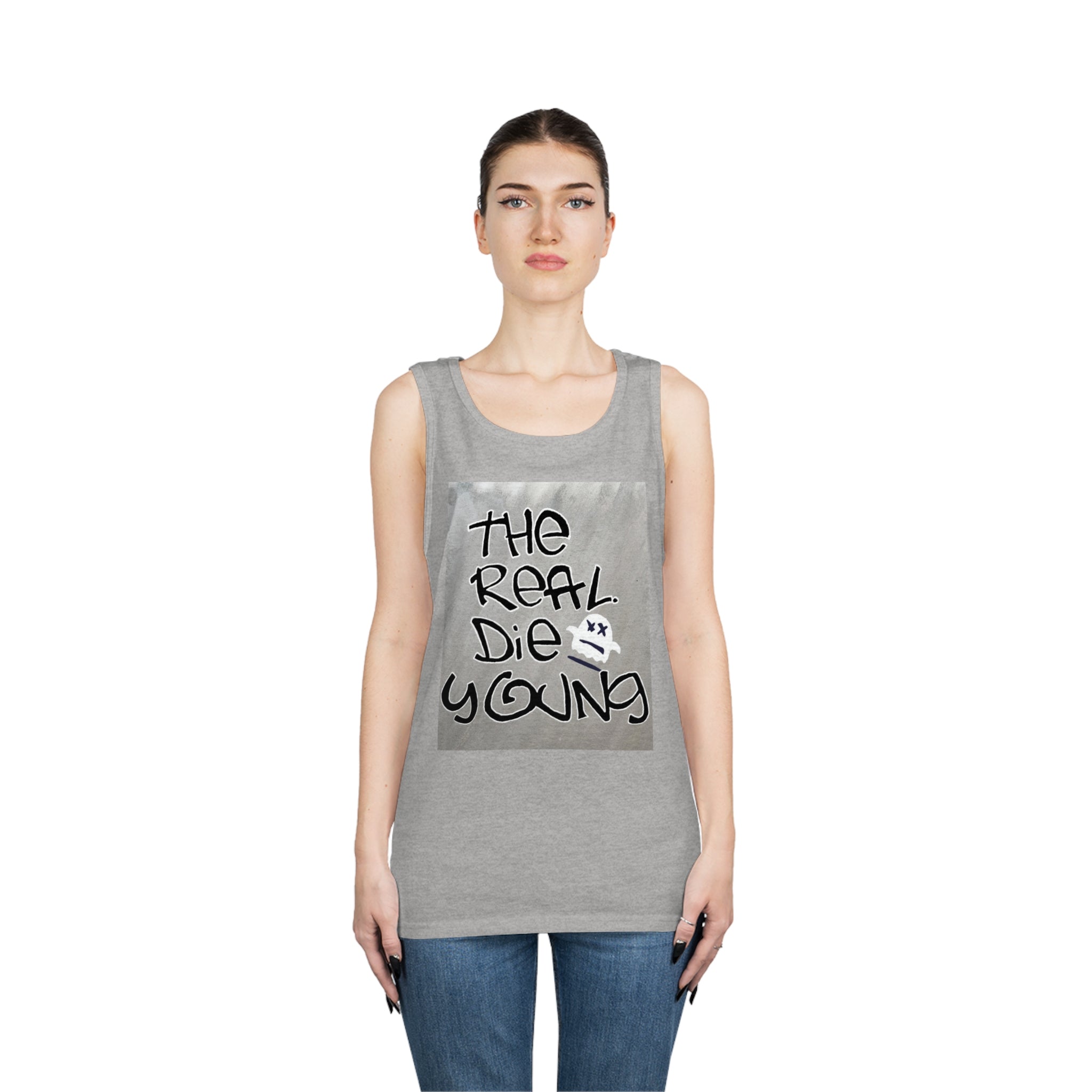 The REAL Die Young - Unisex Heavy Cotton Tank Top