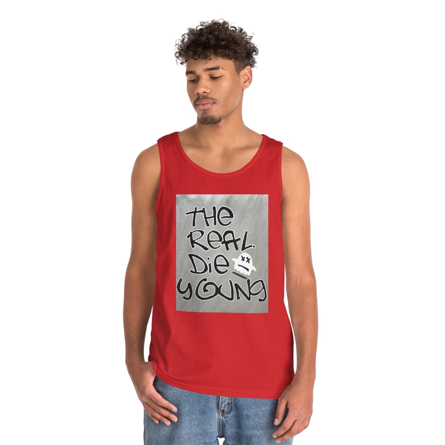 The REAL Die Young - Unisex Heavy Cotton Tank Top