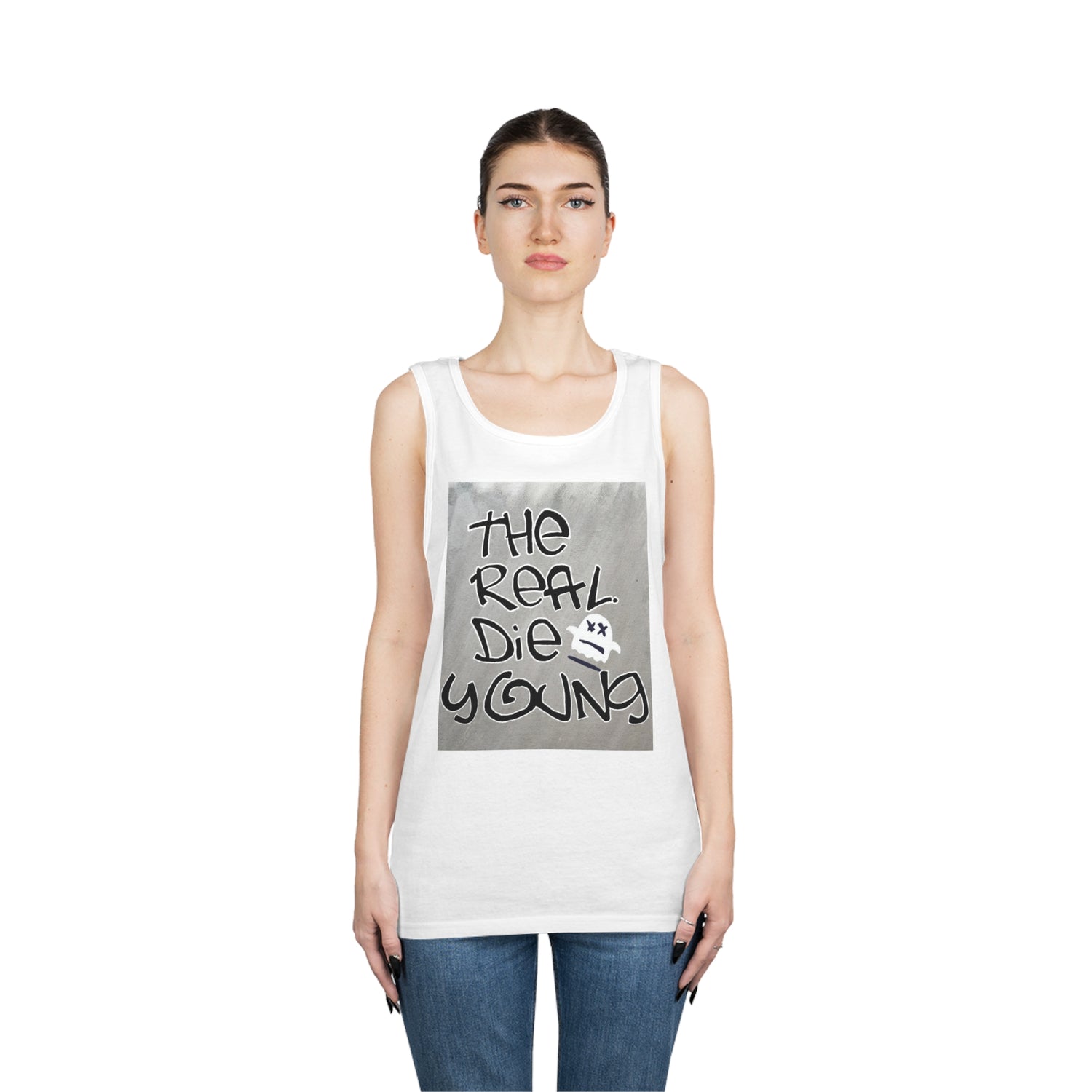 The REAL Die Young - Unisex Heavy Cotton Tank Top