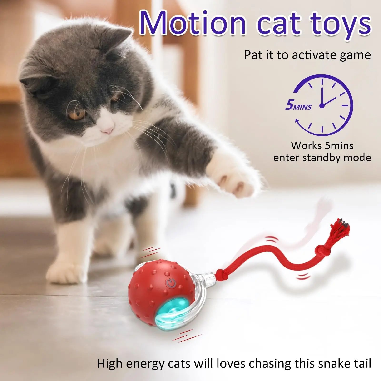 Bird Chirping Interactive Cats Pets Toys