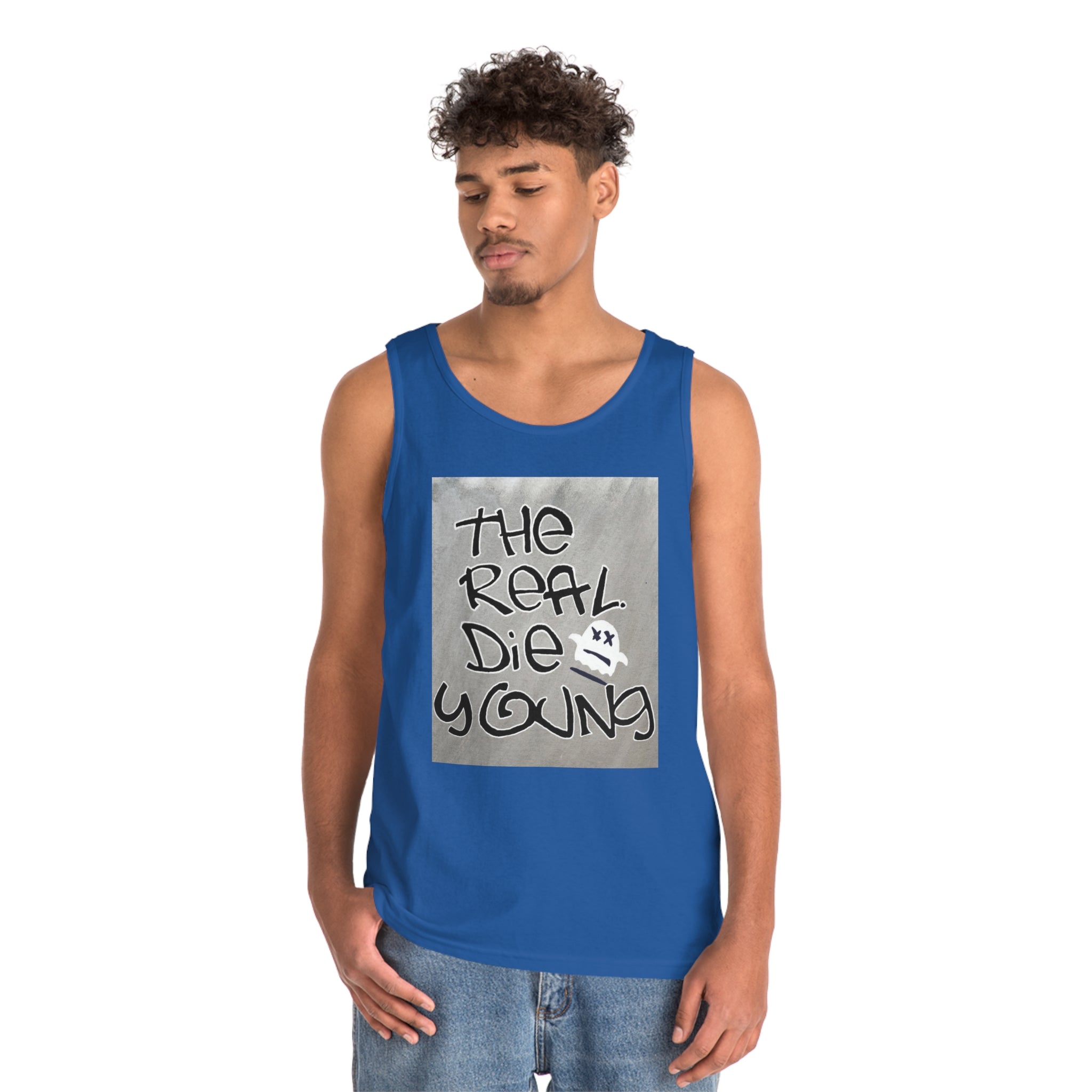 The REAL Die Young - Unisex Heavy Cotton Tank Top